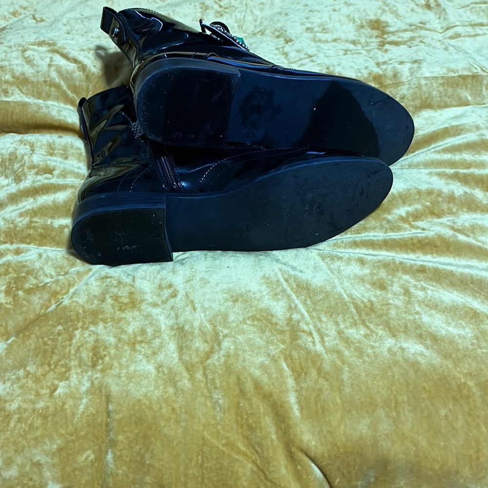 Betsy Johnson Rhinestone Boots - Picture 4 of 7
